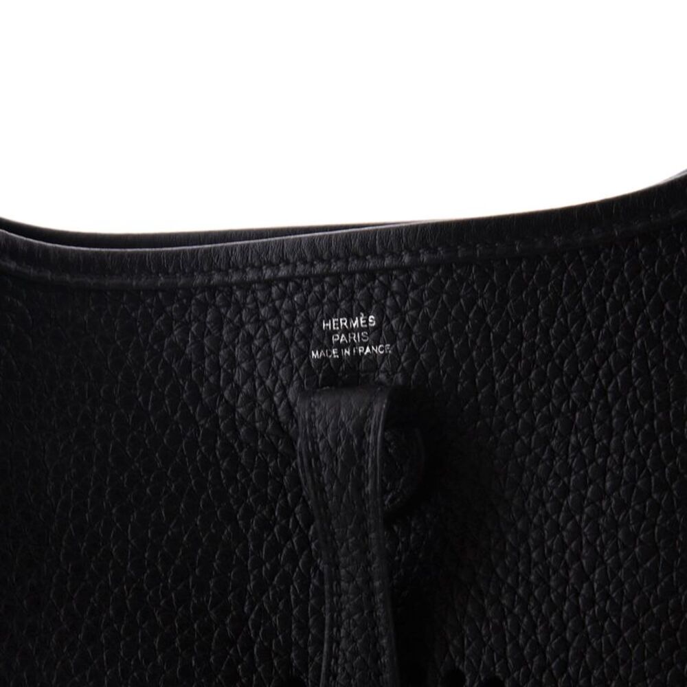 Hermes Evelyne Bag Gen III Clemence TPM Black - Picture 6 of 7